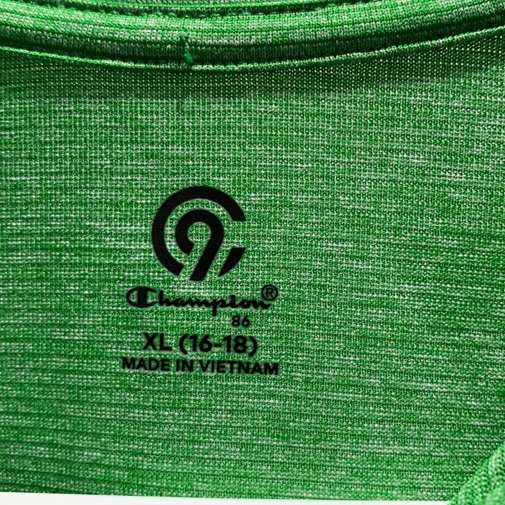Boys Champion Green Polo shirt boys size XL 16-18 - Picture 2 of 7